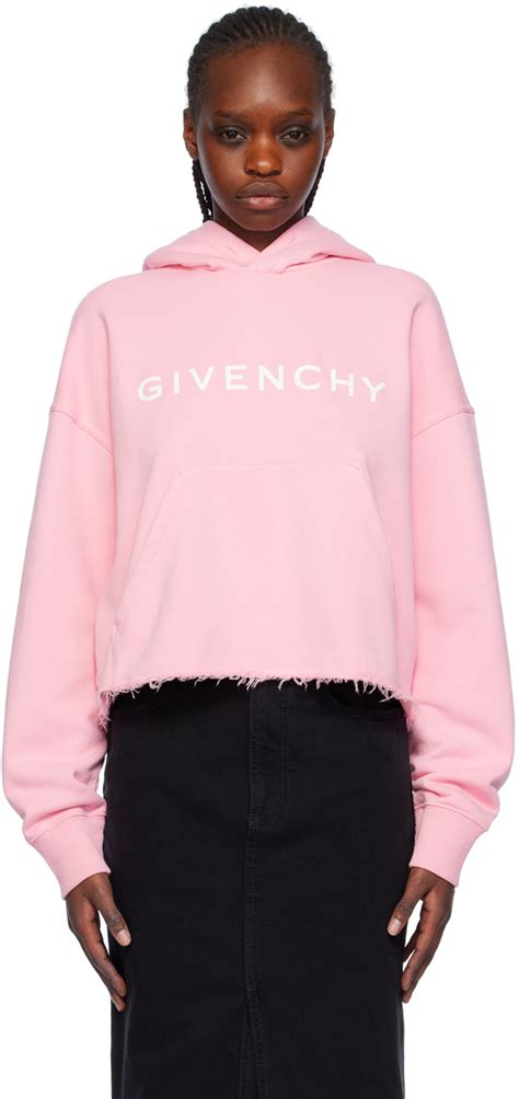 givenchy pink highlight|Givenchy pink hoodie.